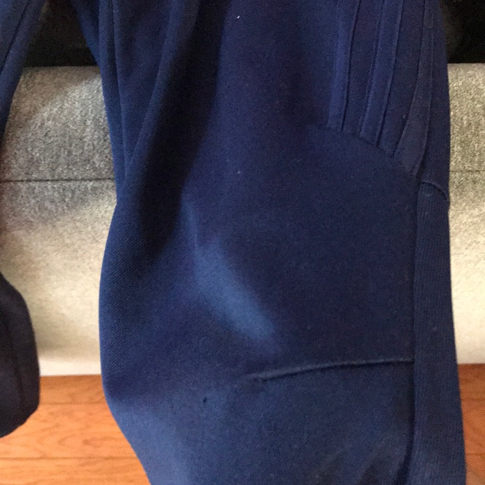 A blue on blue adidas track pants - Picture 3 of 3